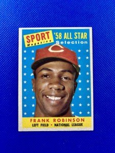 1958 Topps Frank Robinson All-Star Card #484