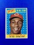 1958 Topps Frank Robinson All-Star Card #484
