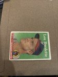 1958 Topps Lou Burdette Braves Card