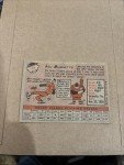 1958 Topps Lou Burdette Braves Card