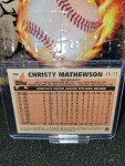 2021 Topps Archives Christy Mathewson Red 06/75