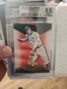 2009 Topps Triple Threads Honus Wagner Card #380