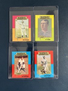 Baseball Immortals HOF Card Collection - 39 Cards
