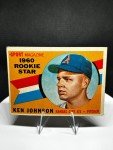 1960 Topps Ken Johnson Rookie Star Card #135