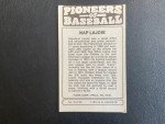 1974 Fleer Baseball Pioneers Pick Cards