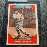 1960 Fleer Honus Wagner Baseball Card #62