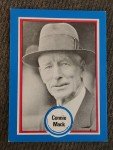 1976 Shakey's Pizza Connie Mack Card #12
