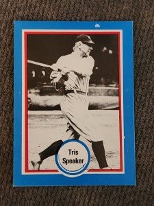 1976 Shakey's Pizza Tris Speaker Card #7