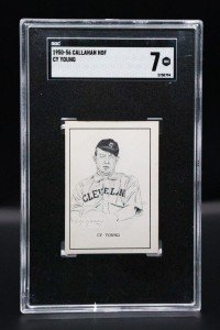 Cy Young 1950-56 Callahan Hall of Fame Card