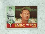 1960 Topps #1 Early Wynn Chicago White Sox Card
