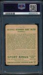 1933 Sport Kings Babe Ruth Yankees Card #2