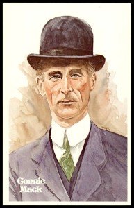 Connie Mack 1980 Perez-Steele HOF Card #9/10000