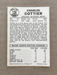 1960 Leaf Chuck Cottier Baseball Card #138