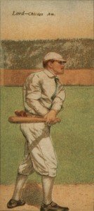 Harry Lord & Patsy Dougherty 1911 T201 Reprints Card