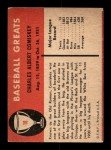 1961 Fleer Charles Comiskey White Sox Card