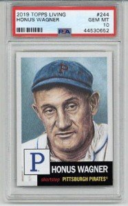 2019 Topps Living Honus Wagner Baseball Card PSA 10