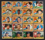 1960 Topps Baseball Set Break – 20 Cards