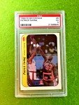 Patrick Ewing 1986 Fleer Rookie Card & Sticker