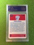 Patrick Ewing 1986 Fleer Rookie Card & Sticker