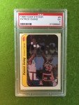 Patrick Ewing 1986 Fleer Rookie Card & Sticker