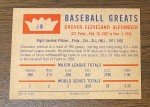 Grover Cleveland Alexander 1960 Fleer Baseball Card #5
