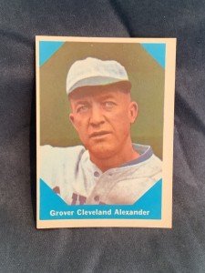 1960 Fleer Grover Cleveland Alexander Card #5