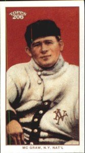 2002 Topps 206 John McGraw Baseball Card #302