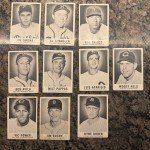 1960 Leaf Baseball Trading Cards 10-Pack Set