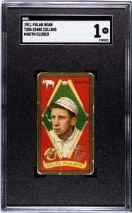 Eddie Collins 1911 T205 Gold Border Card