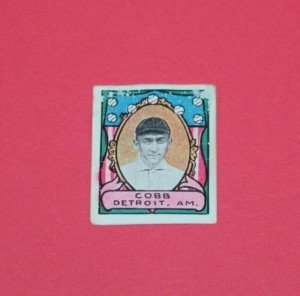 1911 T332 Ty Cobb Detroit Tigers Baseball Stamp