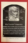 1956-63 Artvue Candy Cummings HOF Plaque Postcard