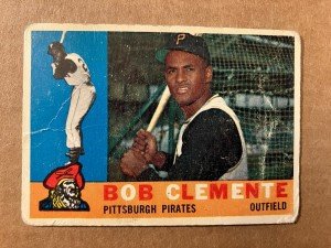 1960 Topps Roberto Clemente #326 Baseball Card