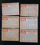 1960 Fleer Baseball Card Lot: Grove & Waner