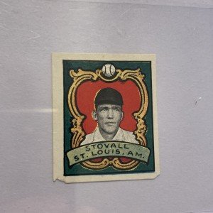 1911 Helmar Stamps George Stovall T332 Card