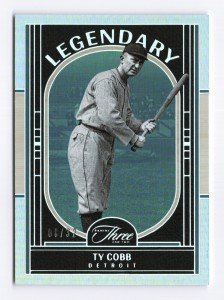 Ty Cobb 08/32 Legendary Holo Silver Card