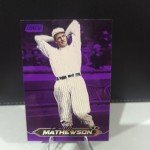 Christy Mathewson 2024 Topps Purple Foil /75