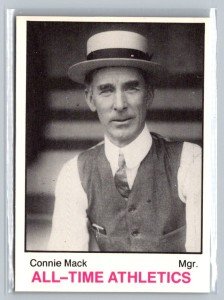 1983 TCMA Connie Mack Card - Athletics #12