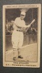 Tris Speaker Knot Hole League Caramels Prototype Card