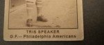 Tris Speaker Knot Hole League Caramels Prototype Card