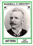 1982 TCMA Baseball's Greatest Hitters Cap Anson