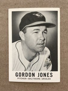 1960 Leaf #73 Gordon Jones Baseball Card
