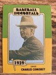 1980-87 SSPC Baseball Immortals Charles Comiskey #19
