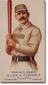 Adrian "Cap" Anson 1887 Chicago White Sox Card