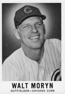 1960 Leaf Baseball Card #17 Walt Moryn