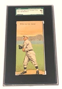 1911 T201 George Hooks & Fred Merkle Sports Card