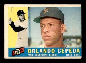 1960 Topps Orlando Cepeda Baseball Card #450