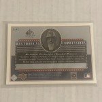 2003 SP Legendary Cuts Alexander Cartwright Gold Card