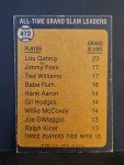 1973 Topps Lou Gehrig #472 Yankees Card