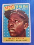 1958 Topps Hank Aaron All Star Card #488