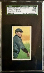 Cy Young 1909-11 T206 Baseball Card